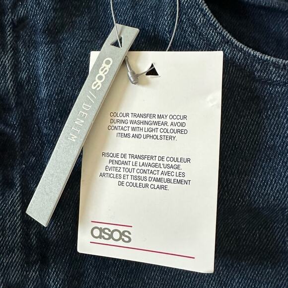 ASOS Denim Remo Jeans Distressed and Raw Hem NEW - Picture 10 of 10